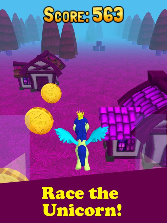 Screenshot #6 pour My Little Unicorn Dash 3D HD