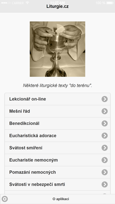 Screenshot #1 pour LiturgieCz