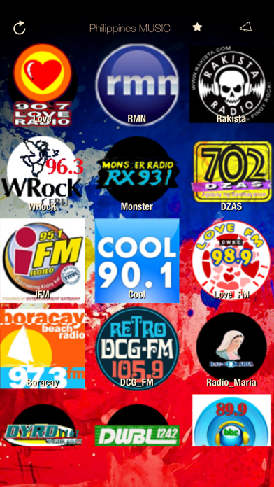 Screenshot #1 pour Philippines Music ONLINE