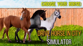 Drive Horse In City Simulator screenshot