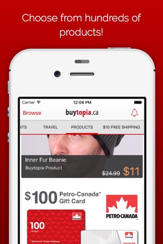 Buytopia: Deals on local restaurants, events, products, spas and more screenshot 2