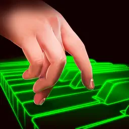Simulator Piano Hologram Joke app icon