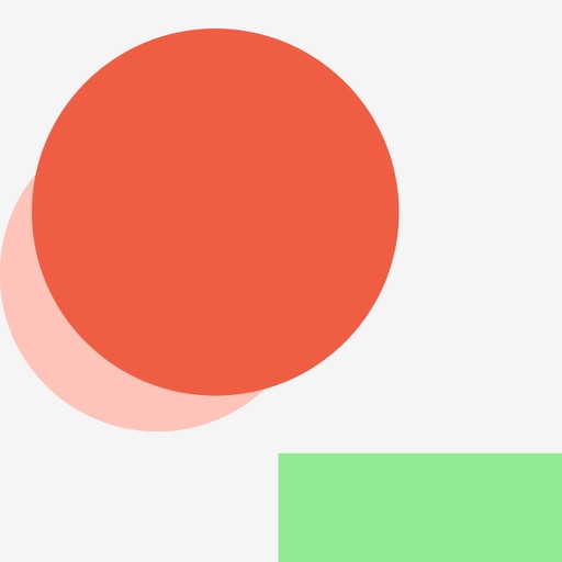 Droppy Pong Red Ball Jump Icon