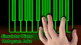 Game screenshot Simulator Piano Hologram Joke apk