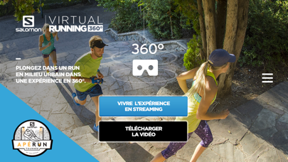 Screenshot #1 pour Virtual Running 360 by Salomon