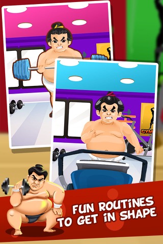 Gym Fit to Fat Race - real run jump-ing & wrestle boxing games for kids!のおすすめ画像3