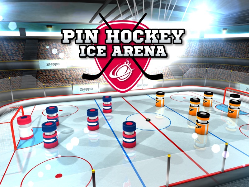 Pin Hockey - Ice Arena - Glow like a superstar air master screenshot 10