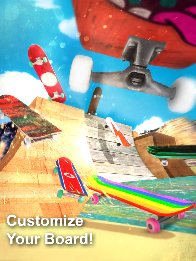 Epic Skate 3D -Free HD Skateboard Game screenshot 9