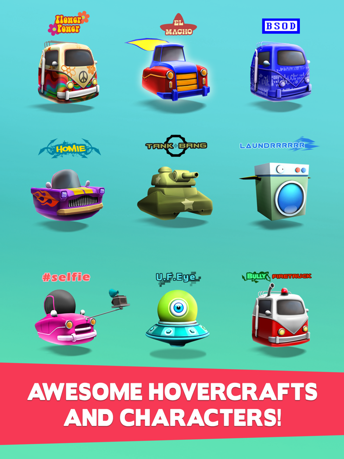 Bring Me Home-Endless Road Crossing with Hopper Hovercraft