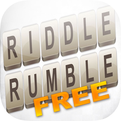 Riddle Rumble FREE- Learn And Scramble English Vocabulary Icon
