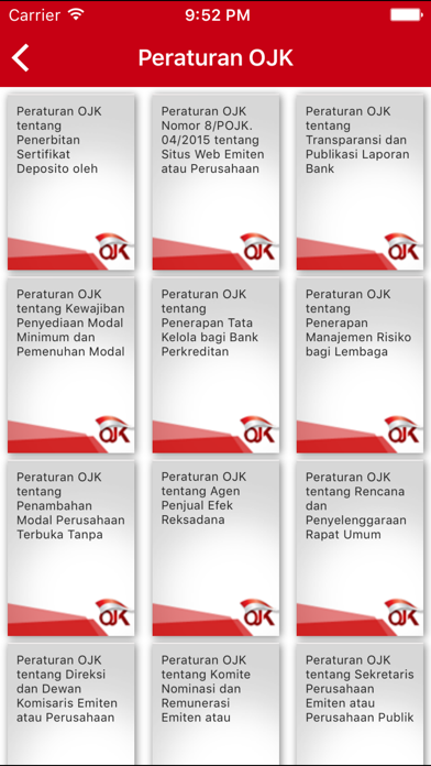 Screenshot #3 pour Otoritas Jasa Keuangan
