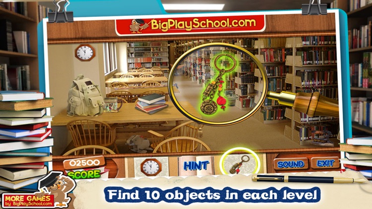 County Library Hidden Object Games