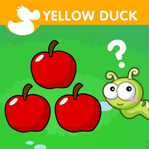 Counting Apples Game - Preschool Number Learning Game icon