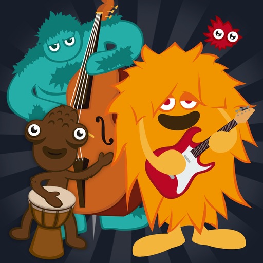 Monster Band. Musical Game Icon