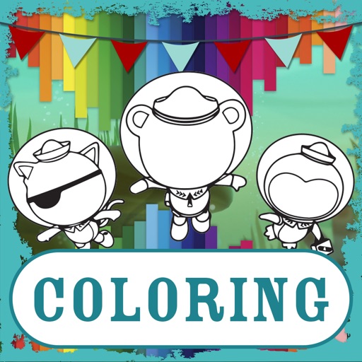 Finger Coloring Kids Inside Office For Octonauts Station Edition Icon