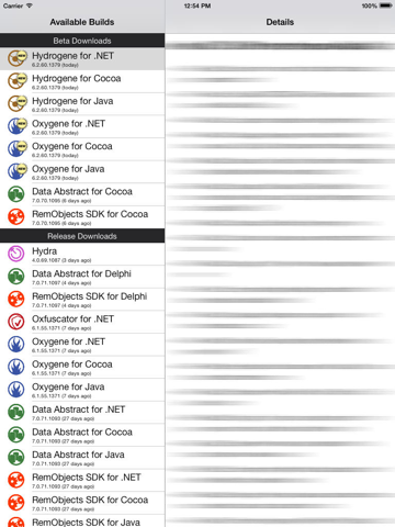 Screenshot #4 pour RemObjects Beta