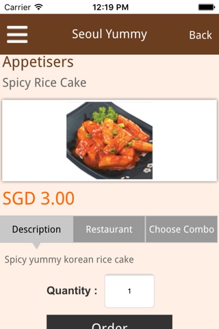 GetMyFoodie screenshot 4