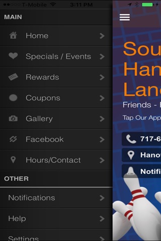 South Hanover Lanes screenshot 2