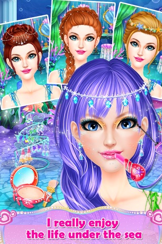 Mermaid Salon Makeover Fun screenshot 3