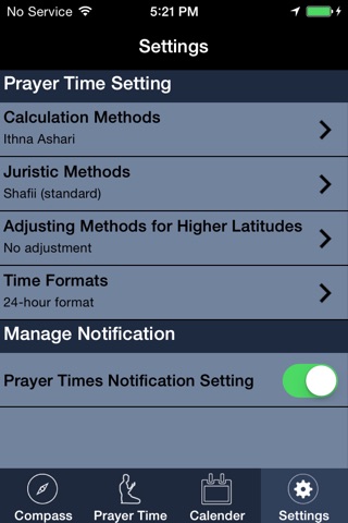 Islamic Compass : Qibla Finder and Global Prayer Times screenshot 4