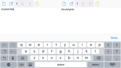 Screenshot #2 pour Dual WordPad (Free)