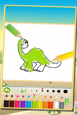 Baby Dinosaur Coloring Book Free Printable Coloring Pages Quiet Game For Kids screenshot 4