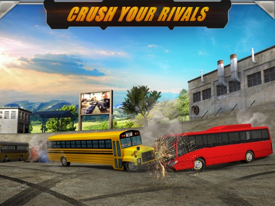 Demolition Derby: School Bus iPad screenshot 5 - Games app
