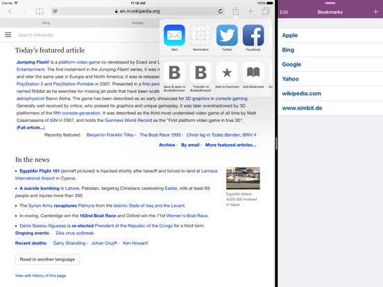 Screenshot #5 pour BuddyBrowser - The Companion Browser