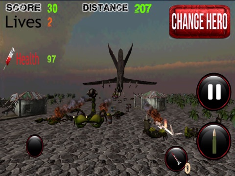 Screenshot #6 pour Noir scorpion uav fighter - Unmanned drone aérien village tarentule blast