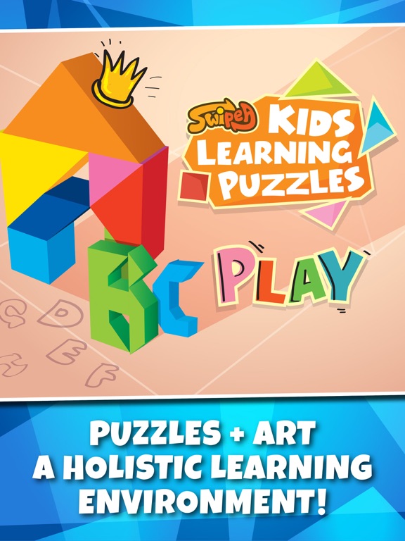 Kids Learning Puzzles: Alphabets, My K12 Tangramのおすすめ画像1