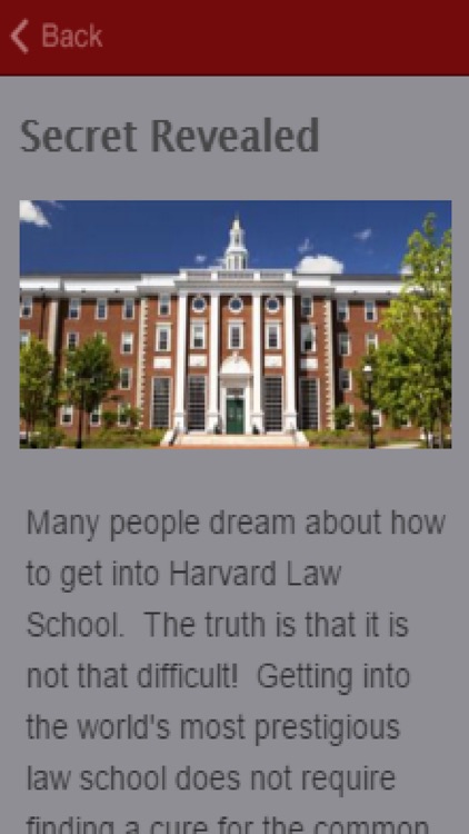 How To Get Into Harvard
