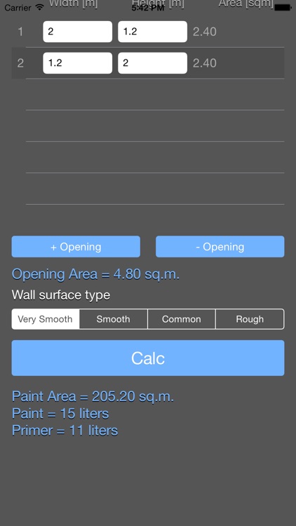 Paint Calculator Plus