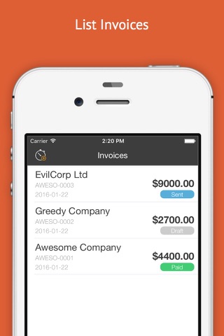 Invoices for Zipbooks screenshot 4
