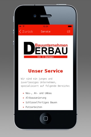 DERBAU Bauunternehmen screenshot 3
