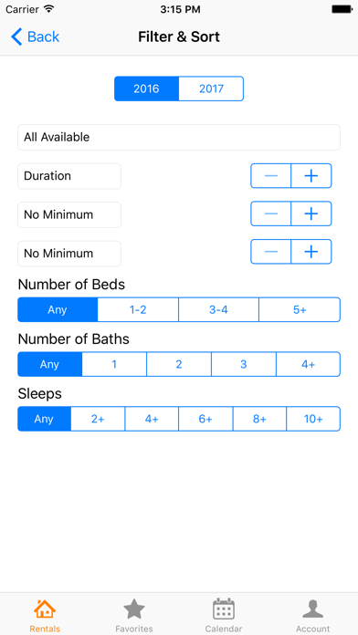 Screenshot #3 pour OC Rental Finder