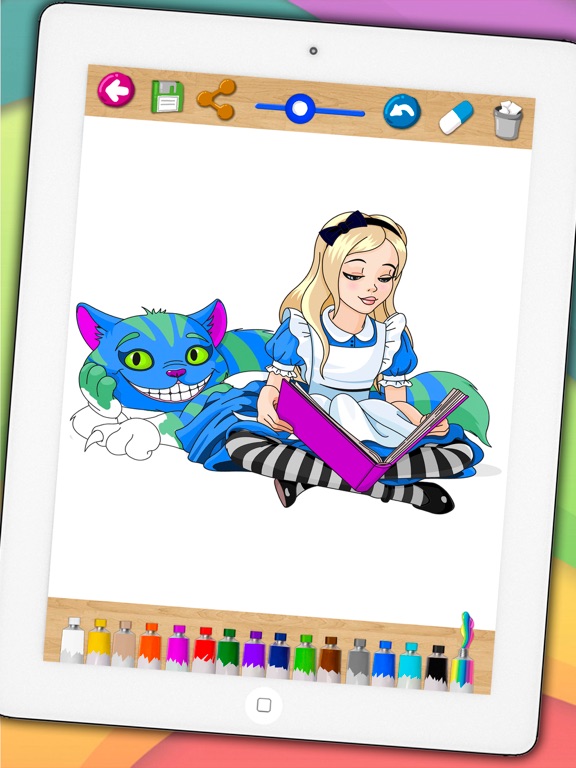 Screenshot #5 pour Peindre contes - livre à colorier fables