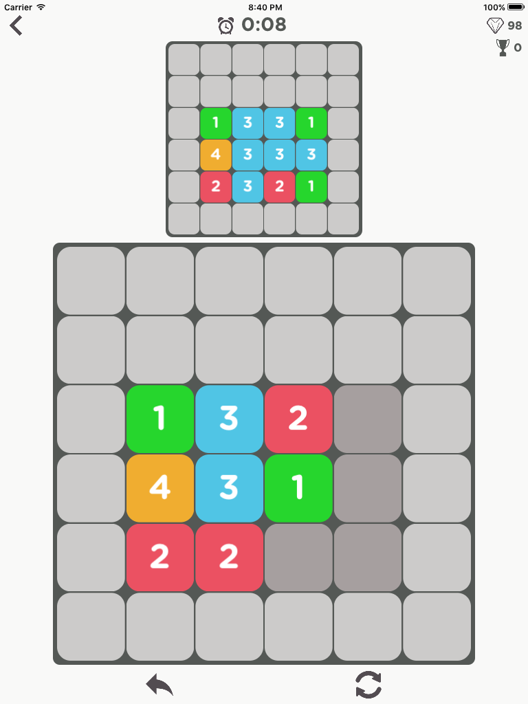 1234 - Addicting Puzzle Game