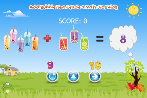 Bubble Tea Grade 1 Math For Kids screenshot 2