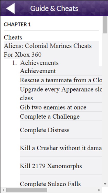 PRO - Aliens: Colonial Marines Game Version guide