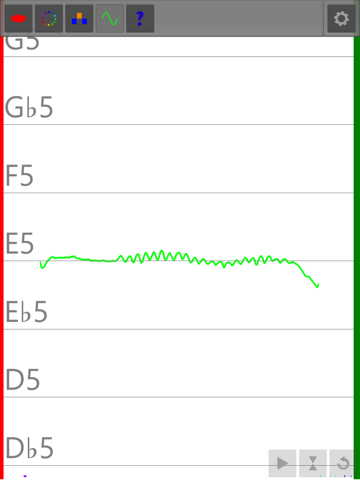 Quantz Tuner Free iPad screenshot 3 - Music app