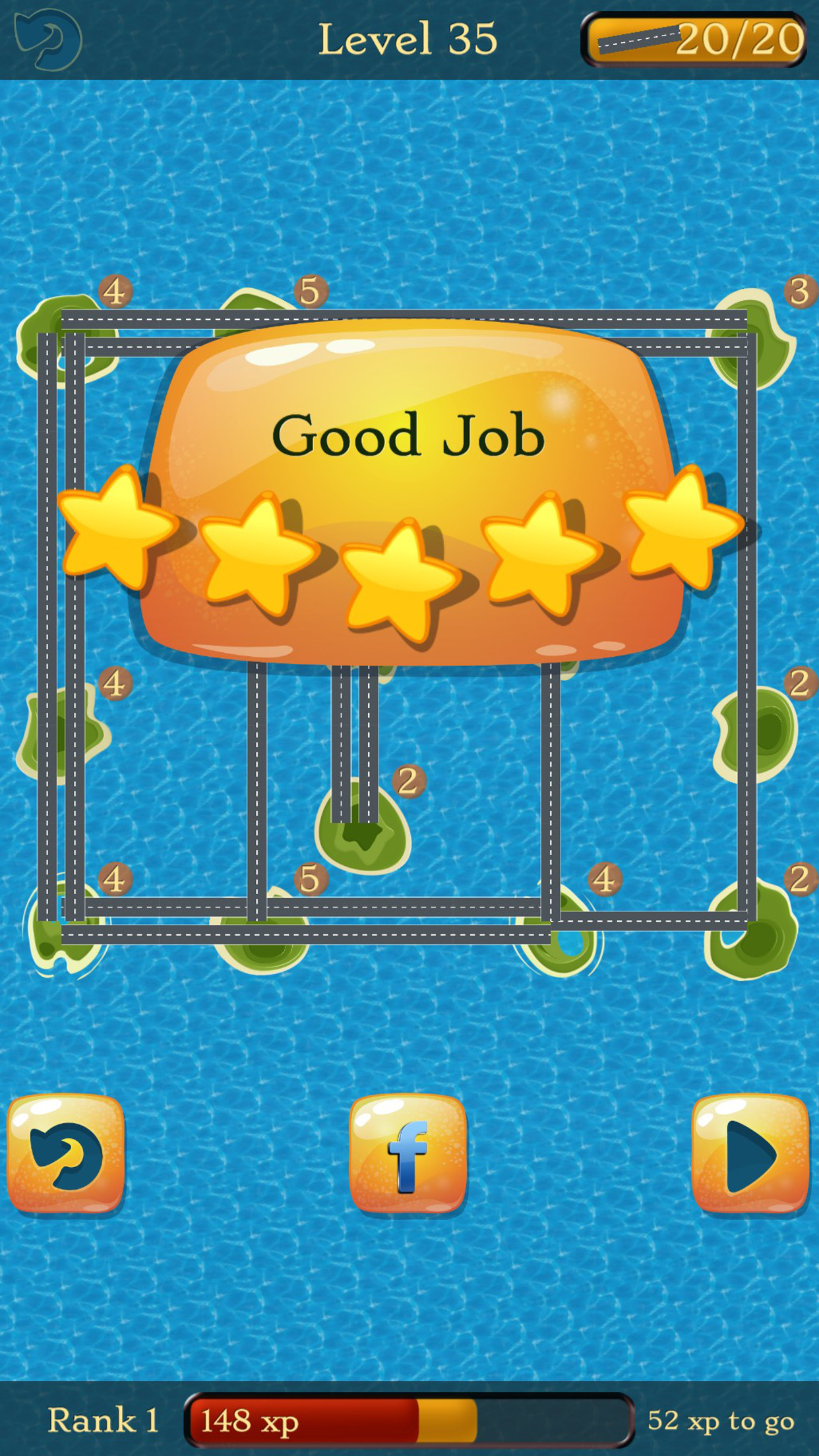 Bridges Brain Train: Logic puzzles for people who love to connect screenshot 4