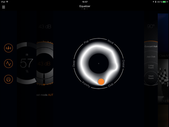 Parrot Zik for iPad app screenshot 3