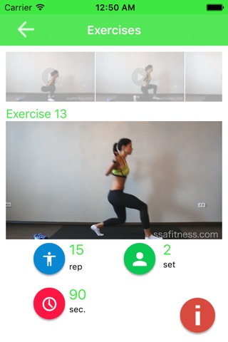 Free Leg, Butt and Thigh Workout Exercises screenshot 2