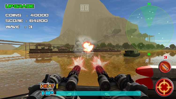 PT Boat Gunner - River Warfare Patrol Duty Simulator Game PRO screenshot-3