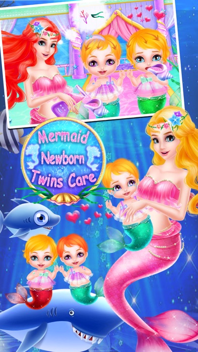 How to cancel & delete Mermaid Newborn Elas Twins Care from iphone & ipad 1