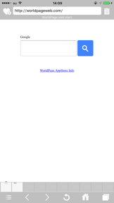 World Page - a web browser for free with a passcode lock and a quick page switch. screenshot