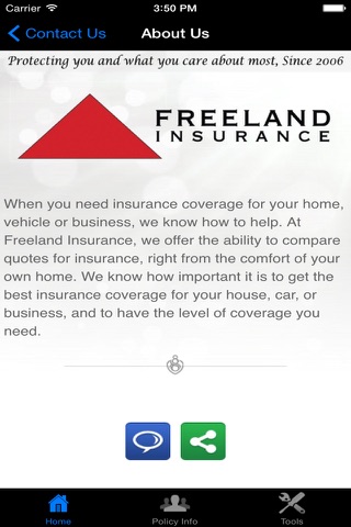 Freeland Insurance screenshot 2