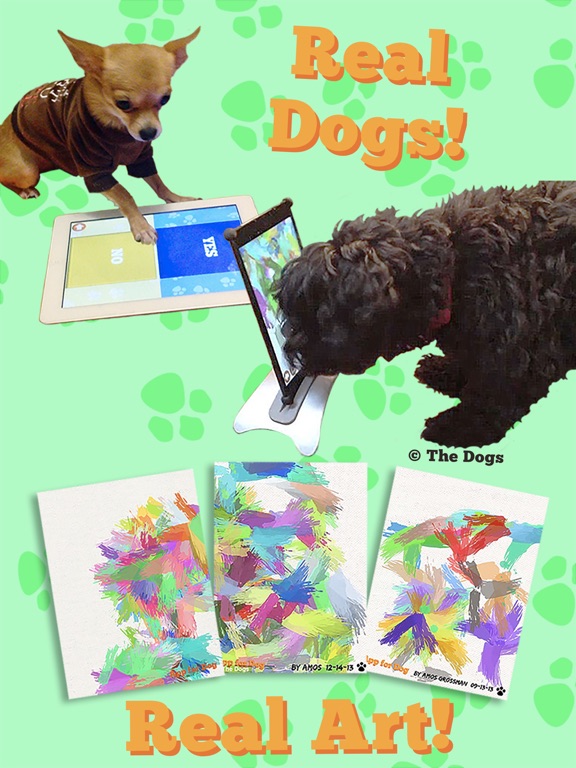 App for Dog FREE - Puppy Painting, Button and Clicker Training Activity Games for Dogs iPad screenshot 2 - Entertainment app