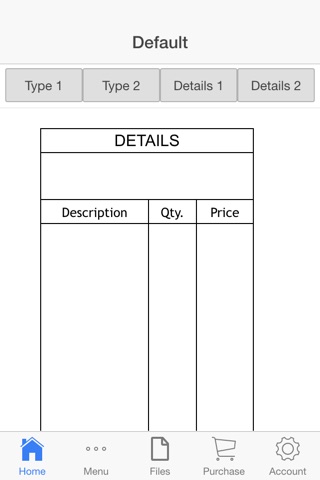 Customer Invoice screenshot 2