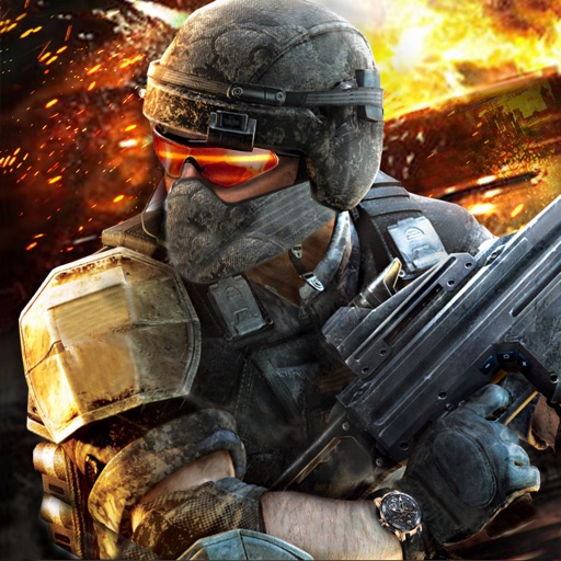 Brave Shot Sniper Assassin 3D Terrorist Combat Icon